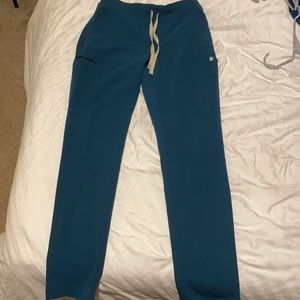 Figs Caribbean Blue Yola Skinny Srub *Tall* Pant